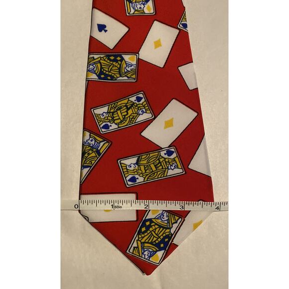 Vintage Neck Tie Indian Head Brand. Vegas cards. - Picture 6 of 8